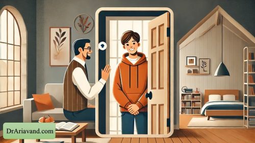حریم خصوصی برای نوجوامان باید رعایت شود.